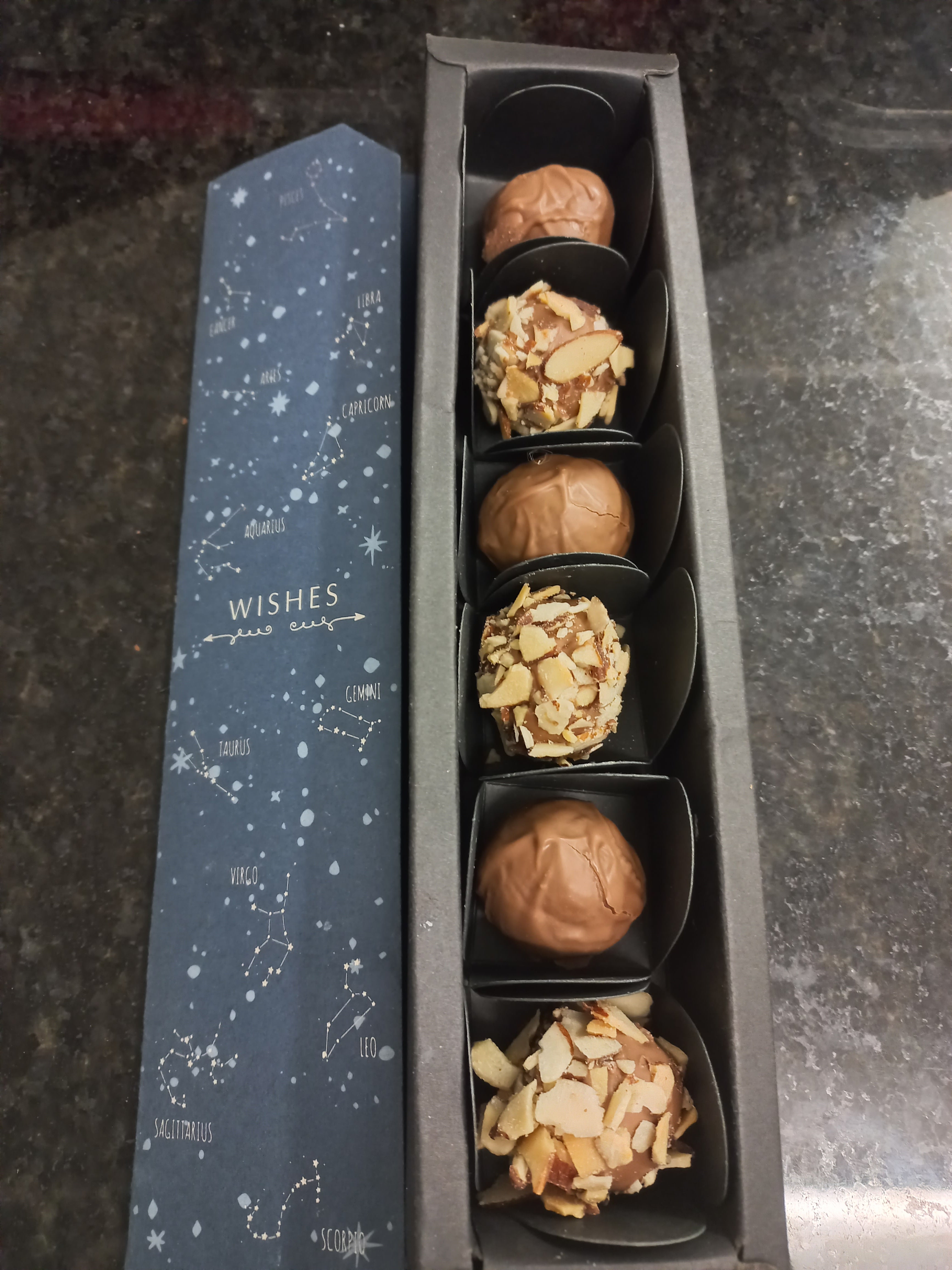 Chocolates - Milk chocolate & Honey Truffles